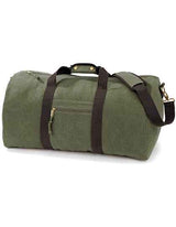Vintage Canvas Holdall - QD613