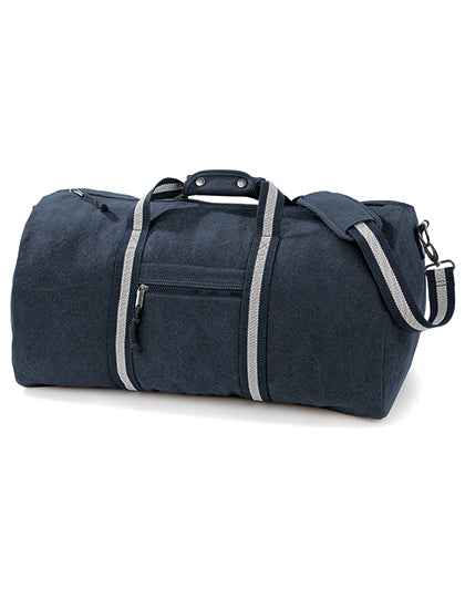 Vintage Canvas Holdall - QD613