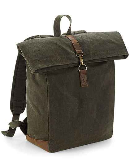 Heritage Waxed Canvas Backpack - QD655