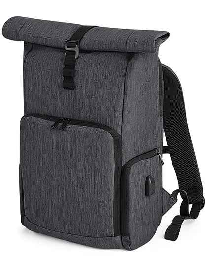 Q-Tech Charge Roll-Top Backpack - QD995
