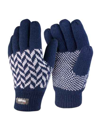 Pattern Thinsulate Glove - RC365