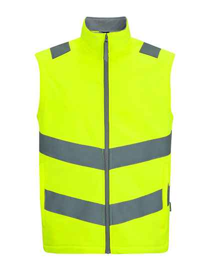 Hi-Vis Pro Contract Ablaze Softshell Bodywarmer - RG20100