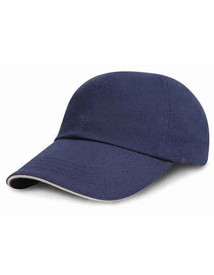Junior Heavy Brushed Cotton Cap - RH24PJ