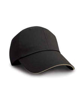 Herringbone Cap With Sandwich Peak - RH38