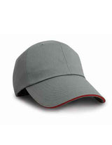 Herringbone Cap With Sandwich Peak - RH38