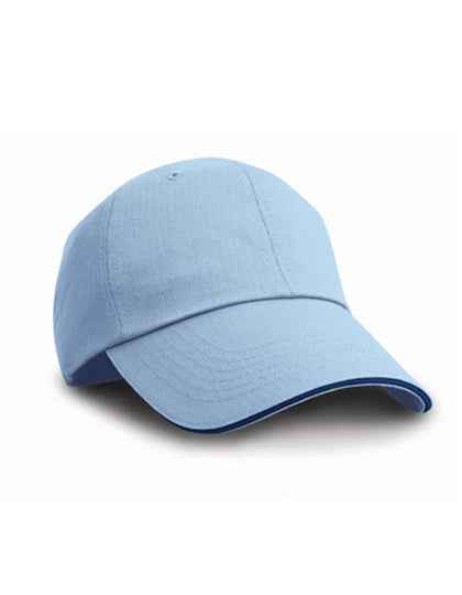 Herringbone Cap With Sandwich Peak - RH38