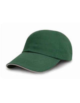 Brushed Cotton Decorators Cap With Sandwich Peak - RH50