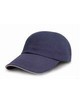 Brushed Cotton Decorators Cap With Sandwich Peak - RH50
