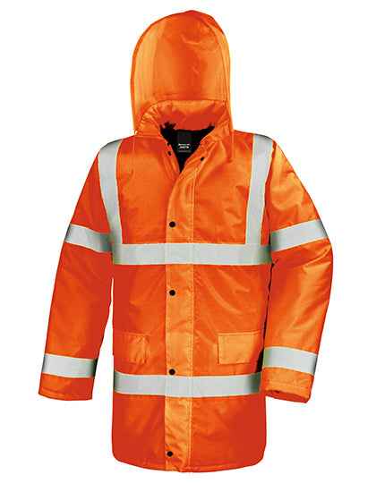 High Vis Motorway Coat - RT218X