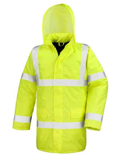 High Vis Motorway Coat - RT218X