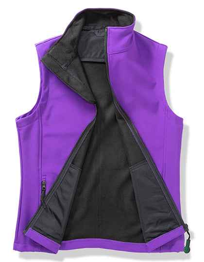 Women´s Printable Softshell Bodywarmer with Recycled Fleece Inner - RT232F