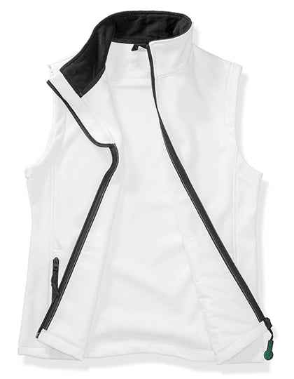 Women´s Printable Softshell Bodywarmer with Recycled Fleece Inner - RT232F