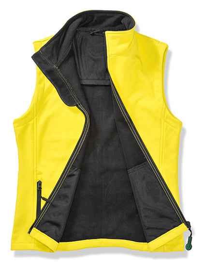 Women´s Printable Softshell Bodywarmer with Recycled Fleece Inner - RT232F