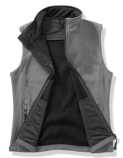 Men's Printable Softshell Bodywarmer with Recycled Fleece Inner - RT232
