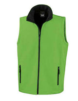 Men's Printable Softshell Bodywarmer with Recycled Fleece Inner - RT232
