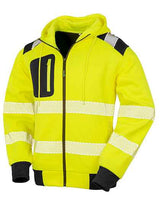 Recycled Zipped Safety Hoody - RT503