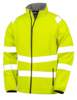 Recycled Printable Safety Softshell Jacket - RT505