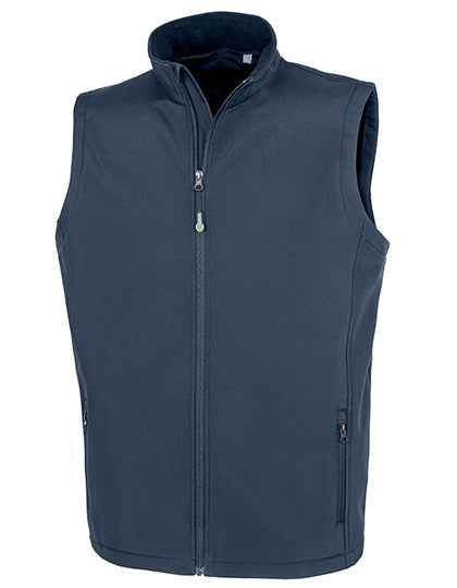 Men´s Recycled 2-Layer Printable Softshell Bodywarmer - RT902