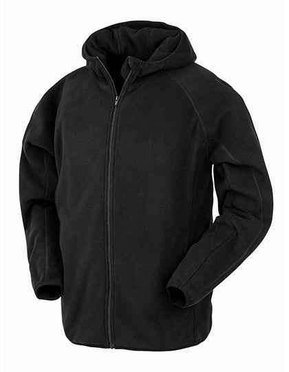 Recycled Hooded Microfleece Jacket - RT906