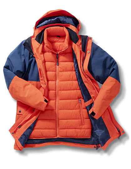 Recycled 3-In-1 Padded Ripstop Jacket - RT920