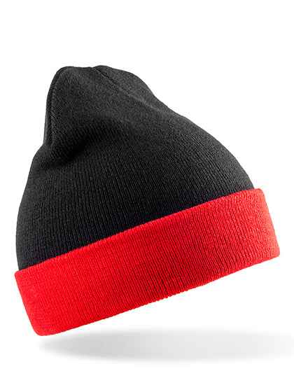 Recycled Black Compass Beanie - RT930