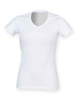 Women´s Feel Good Stretch V-Neck T - SF122