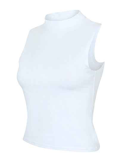 Women´s High Neck Crop Vest - SF170