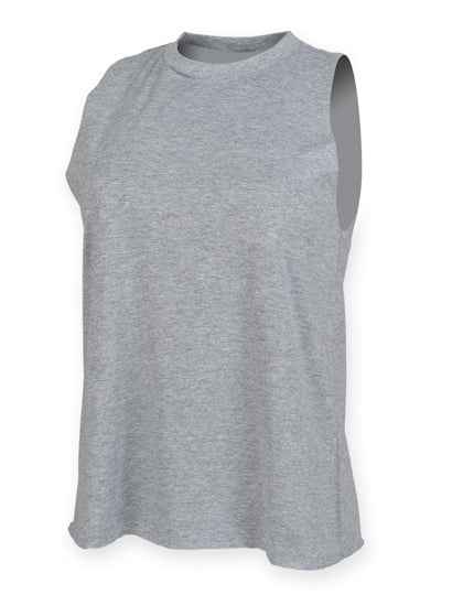 Women´s High Neck Slash Armhole Vest - SF232