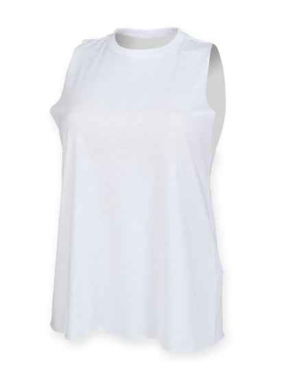 Women´s High Neck Slash Armhole Vest - SF232
