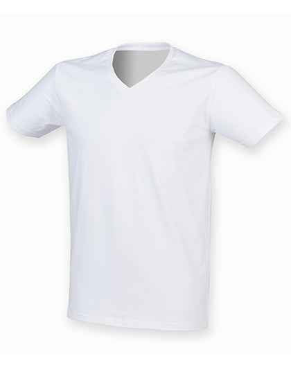Men´s Feel Good Stretch V-Neck T - SFM122
