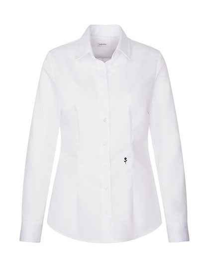 Women´s Blouse Slim Fit Fine Twill Longsleeve - SN080662