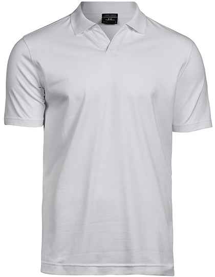 Luxury Stretch V-Neck Polo - TJ1404