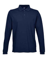 Men´s Luxury Stretch Long Sleeve Polo - TJ1406