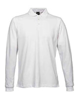 Men´s Luxury Stretch Long Sleeve Polo - TJ1406