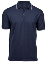 Men´s Luxury Stripe Stretch Polo - TJ1407