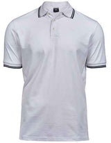 Men´s Luxury Stripe Stretch Polo - TJ1407
