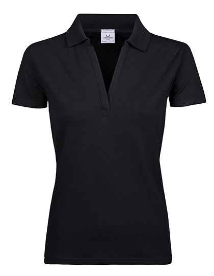 Women´s Luxury Stretch V-Neck Polo - TJ1409