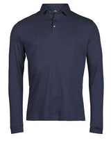 Pima Cotton Long Sleeve Polo - TJ1442