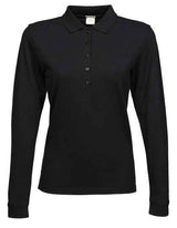 Women´s Luxury Stretch Long Sleeve Polo - TJ146