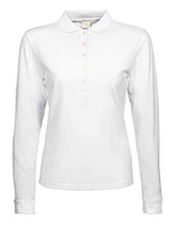 Women´s Luxury Stretch Long Sleeve Polo - TJ146
