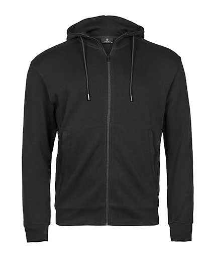 Ribbed Interlock Hooded Full Zip - TJ5508
