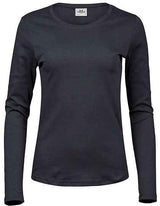 Women´s Long Sleeve Interlock Tee - TJ590