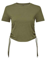 Women´s Ruched Crop Top - TR069