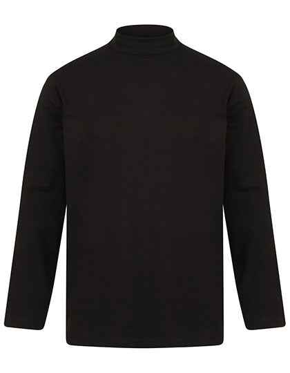 Roll-Neck Long-Sleeve Top - W020
