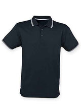 Men´s Coolplus® Short Sleeved Tipped Polo Shirt - W482