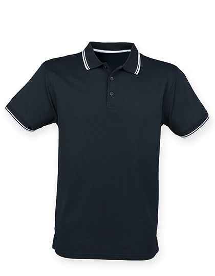 Men´s Coolplus® Short Sleeved Tipped Polo Shirt - W482
