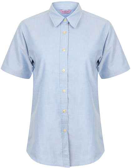 Ladies´ Classic Short Sleeved Oxford Shirt - W516