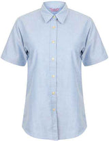 Ladies´ Classic Short Sleeved Oxford Shirt - W516