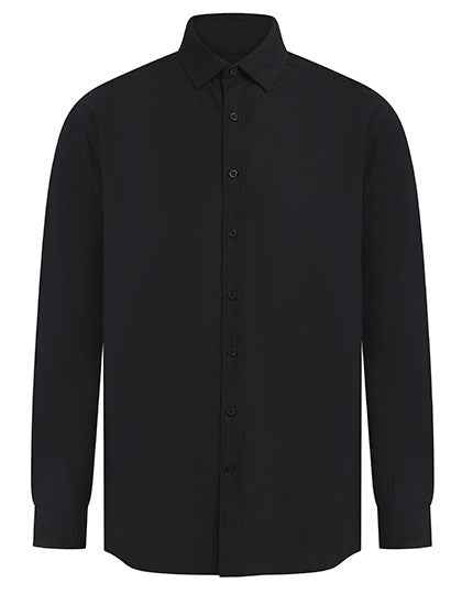 Men´s Long Sleeved ´Cotton Feel´ Coolplus® Shirt - W582