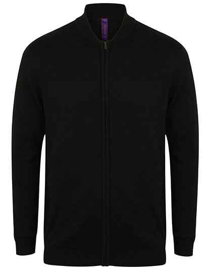 Unisex Zip Through Cardigan - W718